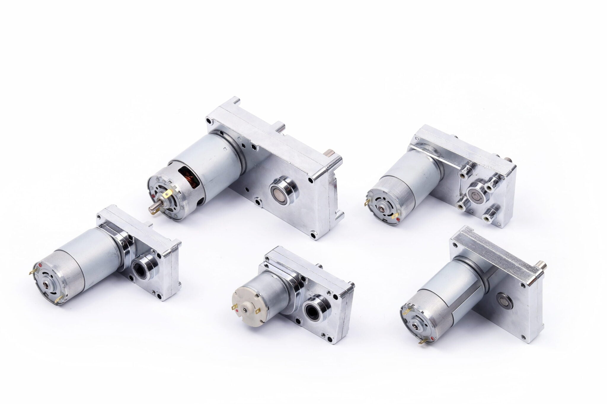 Schneckengetriebemotor 24V DC – 210 RPM, M8x33 Mm Produktbild-Vorschau 3