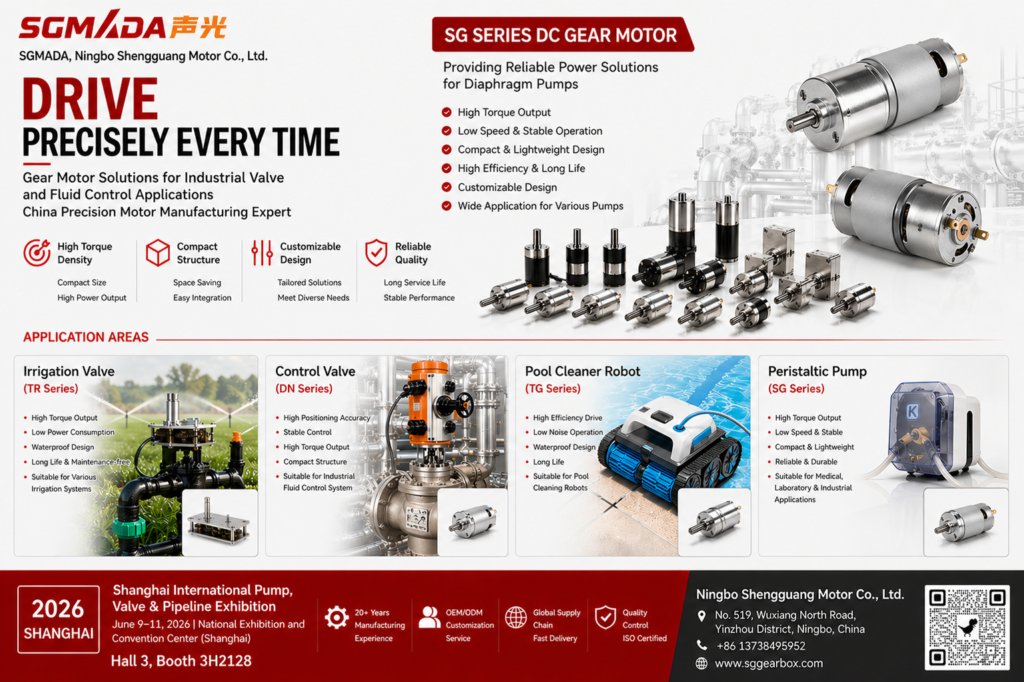 Shanghai International Pump, Valve & Pipe Exhibition 2026.